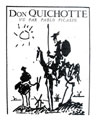 ['Don Quixote' - An art by Pablo Picasso]