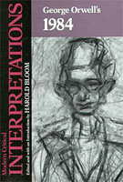 [George Orwell: 'Nineteen Eighty-Four'. Front cover page.]