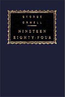 [George Orwell: 'Nineteen Eighty-Four'. Front cover page.]