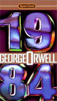 [George Orwell: 'Nineteen Eighty-Four'. Front cover page.]
