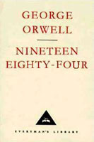 [George Orwell: 'Nineteen Eighty-Four'. Front cover page.]