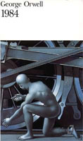 [George Orwell: 'Nineteen Eighty-Four'. Front cover page.]