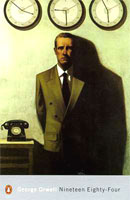 [George Orwell: 'Nineteen Eighty-Four'. Front cover page.]