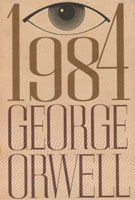 [George Orwell: 'Nineteen Eighty-Four'. Front cover page.]