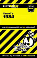 [George Orwell: 'Nineteen Eighty-Four'. Front cover page.]