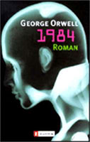 [George Orwell: 'Nineteen Eighty-Four'. Front cover page.]