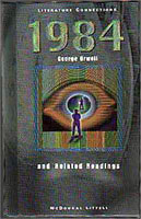 [George Orwell: 'Nineteen Eighty-Four'. Front cover page.]