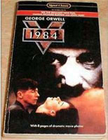 [George Orwell: 'Nineteen Eighty-Four'. Front cover page.]