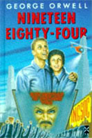 [George Orwell: 'Nineteen Eighty-Four'. Front cover page.]