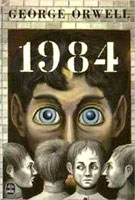 [George Orwell: 'Nineteen Eighty-Four'. Front cover page.]
