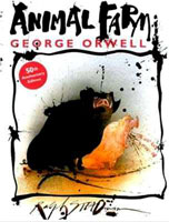[George Orwell: 'Animal Farm: A Fairy Story'. Front cover page.]