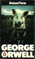 [George Orwell: 'Animal Farm: A Fairy Story'. Front cover page.]