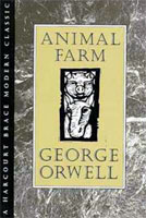 [George Orwell: 'Animal Farm: A Fairy Story'. Front cover page.]