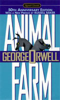 [George Orwell: 'Animal Farm: A Fairy Story'. Front cover page.]