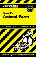 [George Orwell: 'Animal Farm: A Fairy Story'. Front cover page.]
