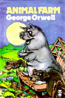 [George Orwell: 'Animal Farm: A Fairy Story'. Front cover page.]