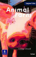 [George Orwell: 'Animal Farm: A Fairy Story'. Front cover page.]