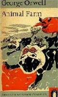 [George Orwell: 'Animal Farm: A Fairy Story'. Front cover page.]