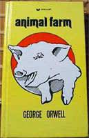 [George Orwell: 'Animal Farm: A Fairy Story'. Front cover page.]