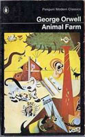 [George Orwell: 'Animal Farm: A Fairy Story'. Front cover page.]