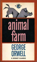 [George Orwell: 'Animal Farm: A Fairy Story'. Front cover page.]