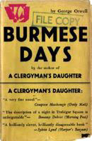 [George Orwell: 'Burmese Days'. Front cover page.]