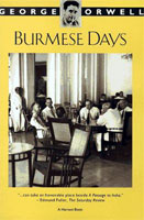 [George Orwell: 'Burmese Days'. Front cover page.]