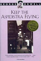 [George Orwell: 'Keep the Aspidistra Flying'. Front cover page.]