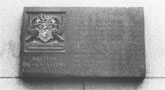 [Commemoration plaque]