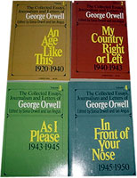 [The Collected Essays, Journalism and Letters of George Orwell - Cover page]