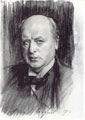 [John Singer Sargent's Henry James (charcoal)]